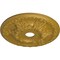 Ekena Millwork Granada Ceiling Medallion (Canopies up to 7 1/8"), 23 3/8"OD x 3 5/8"ID x 2 1/2"P, Pharaohs Gold CM23GAPGS - alternate 4
